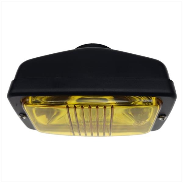 Koplamp UNI Rechthoek 14cm Guia Zwart/Geel - Afbeelding 3