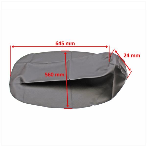 Buddy DEK Piaggio MP3 LT 07-08 Carbon/Zwart MKX" - Afbeelding 2