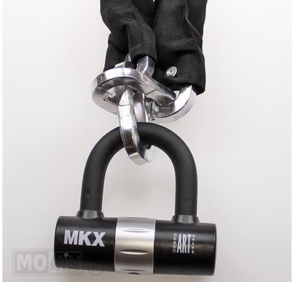 Ketting Slot MKX-Lock 4str ART 120x1.1cm (U-Lock)