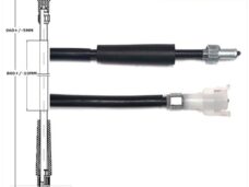 Kabel KM Teller Piaggio Typhoon 50-125/NRG ST - Supertec