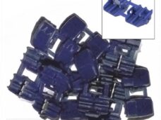 Connector Blokken Scots  0.5mm-1mm Blauw (10)