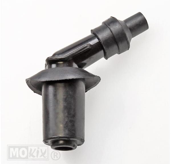 Bougie DOP China 4T GY6 + Rubber Zwart Elec
