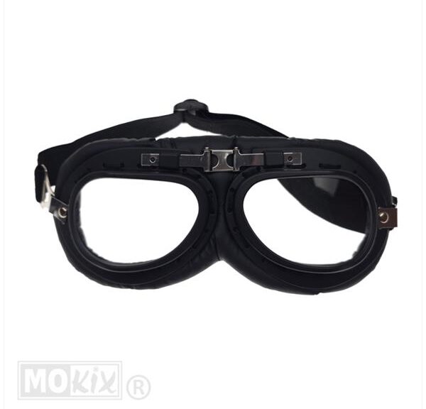 Bril MKX Custom Zwart (Blanke Lens)