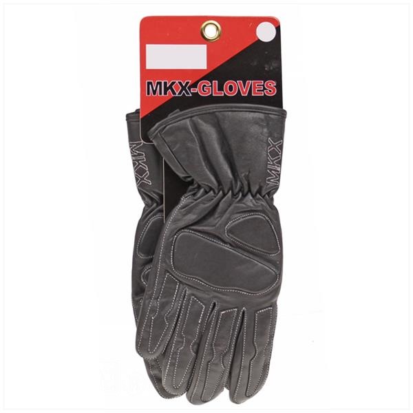 Handschoenen MKX Retro Leer L Zwart - Afbeelding 4