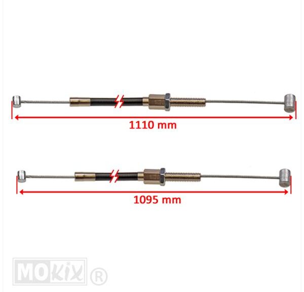 Kabel Versnelling SET Kreidler Elvedes