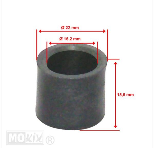 Trap-AS-BUS Vespa SI/Bravo/Grillo Afstand ORG - Bollard