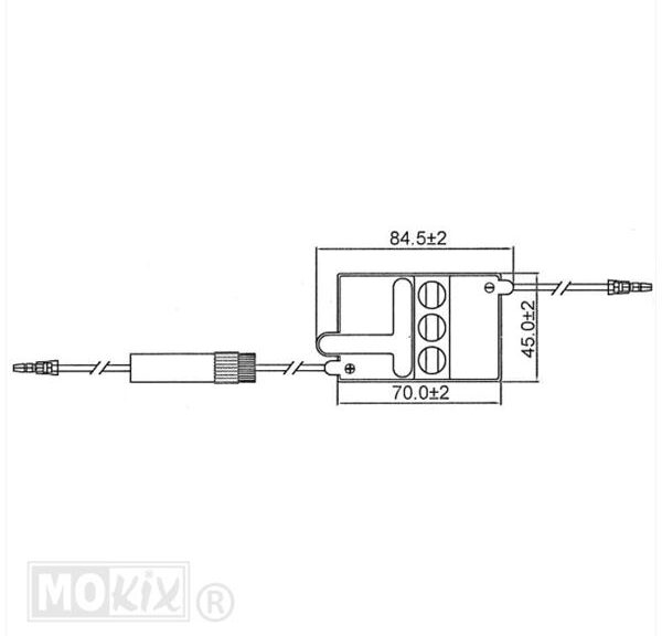 Accu 6N2-2A 70x45x97 - Yacht