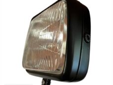 Koplamp UNI Vierkant Groot 190x150  Guia Zwart