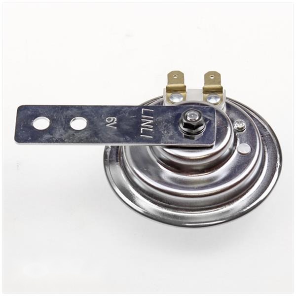Claxon 6V 9W Wisselstroom (AC) 70mm Chroom - Afbeelding 2