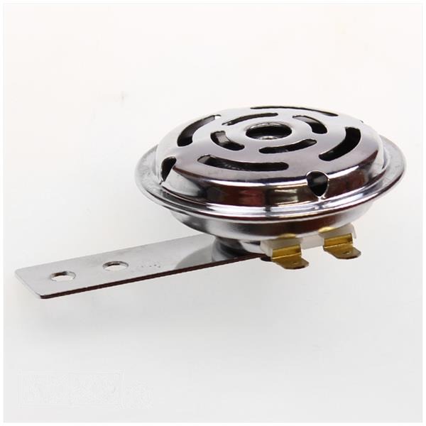 Claxon 6V 9W Wisselstroom (AC) 70mm Chroom - Afbeelding 3