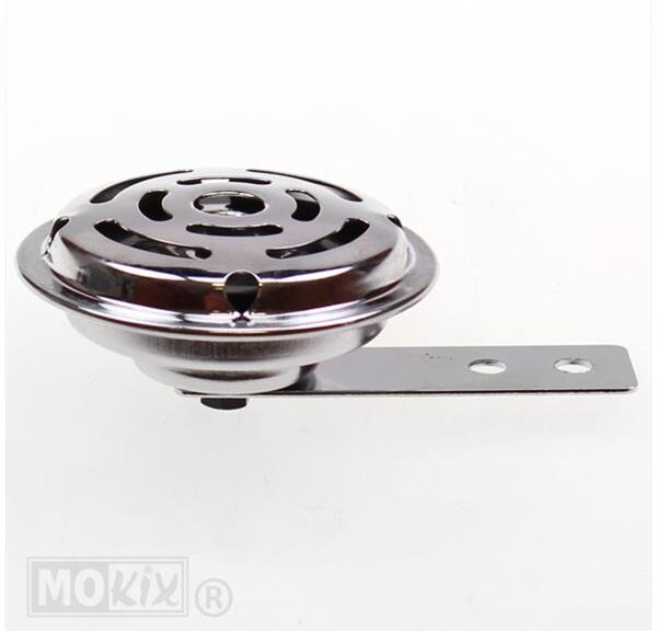 Claxon 6V  9W Wisselstroom (AC) 70mm Chroom