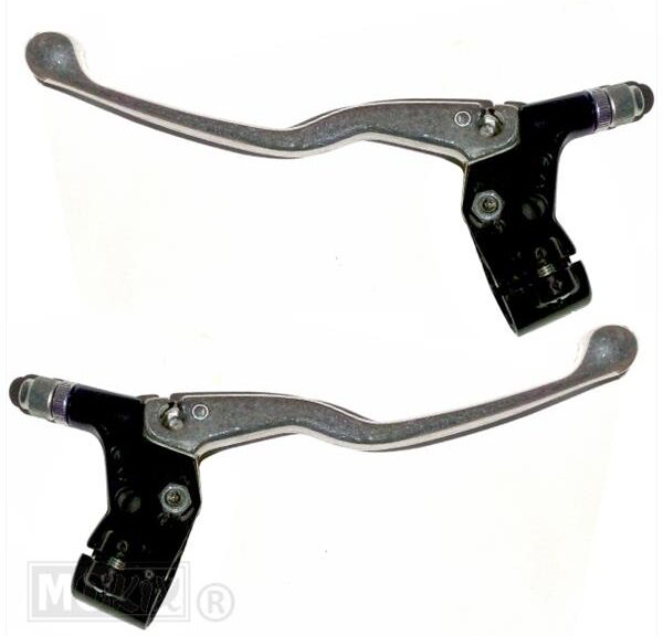 Handle SET UNI Lusito Lang Aluminium/Zwart