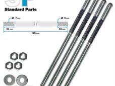 Cilinder Tapeind KIT M8>M7 X 145 (25/80) SP (4)