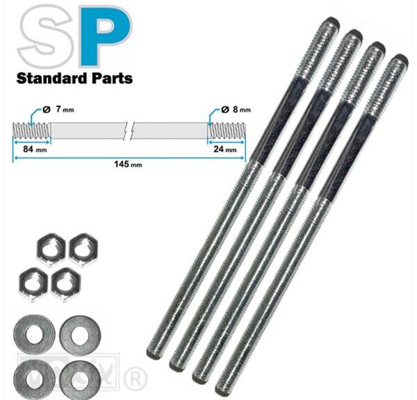 Cilinder Tapeind KIT M8>M7 X 145 (25/80) SP (4)