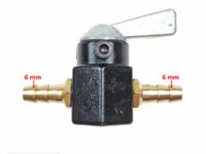 Benzinekraan UNI Tussen Slang 2D 6mm Supertec