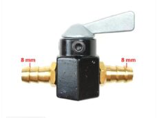 Benzinekraan UNI Tussen Slang 2D 8mm Supertec