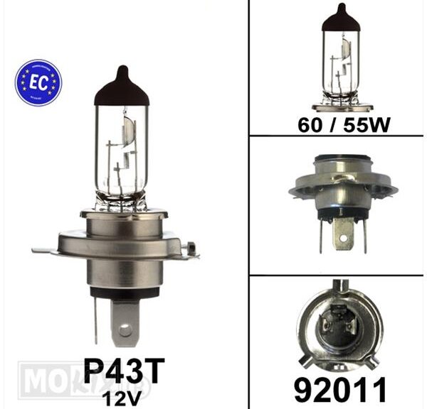 Lamp P43T 12V 60/55W H4 Osram CE (1)