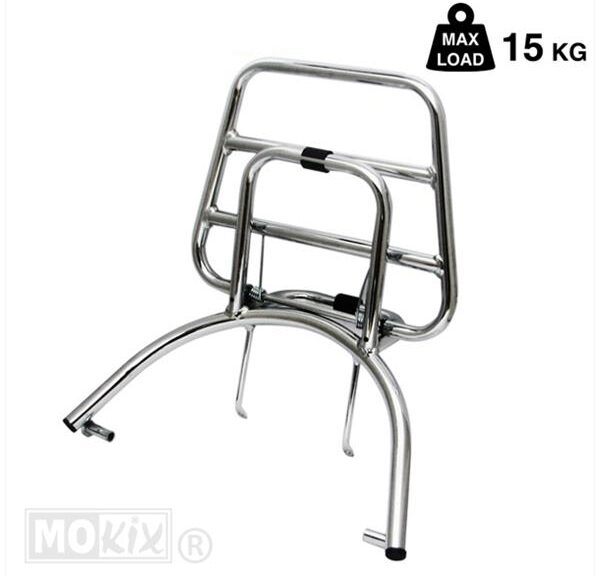 Achterdrager SYM MIO Chroom Inklapbaar - Supertec