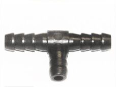 Slangverbinder T-Stuk 8mm  Zwart Supertec
