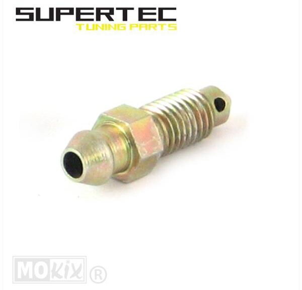 Ontluchtingsnippel UNI (M 8 X 1.0) O.A. Supertec