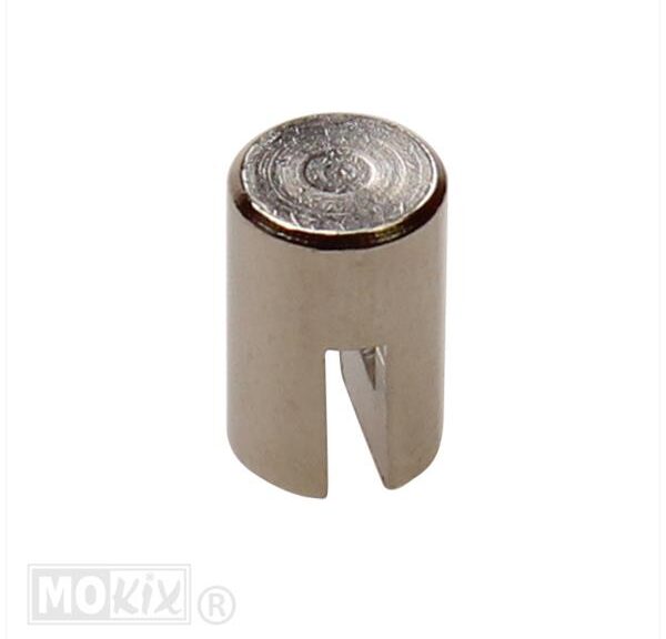 Insteeknippel 8x19mm Vespa PVC (Domino) (1)
