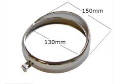 Koplamp Rand Zundapp 76 (517-16-901) 150mm Chroom"