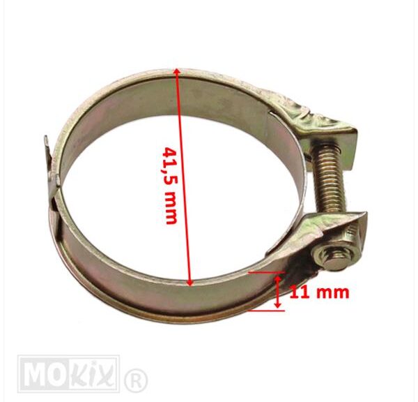 Spruitstuk Klem China 4T GY6 50cc STD (SP)