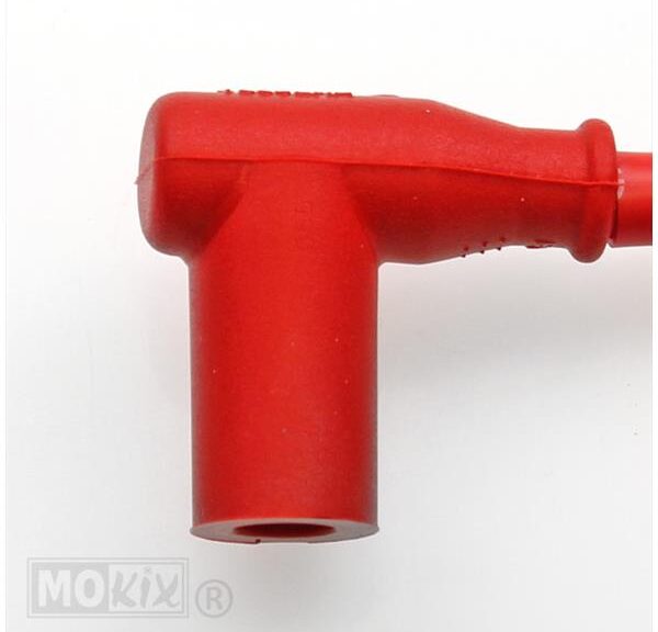 Bougie DOP NGK Racing 2T Siliconen Kabel CR4 Rood