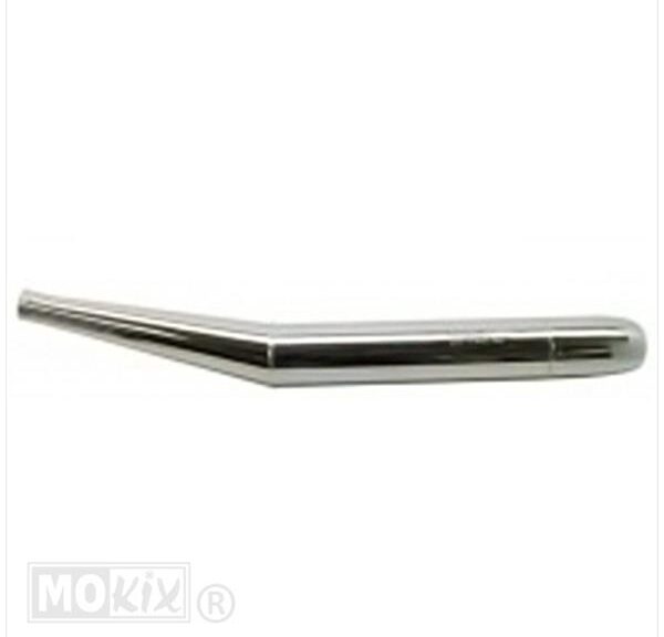 Uitlaat Sachs 5V M80 MET Knik Chroom 32mm Jamarcol