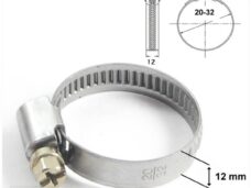 Slangklem 12mm RVS 20x32mm Per Stuk - Bollard