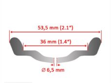 Velg UNI 1.40-18 WM (36 Spaaks) Chroom
