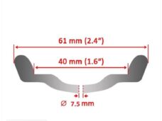 Velg UNI 1.60-16 WM (36 Spaaks) Chroom