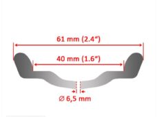 Velg UNI 1.60-18 WM (36 Spaaks) Chroom