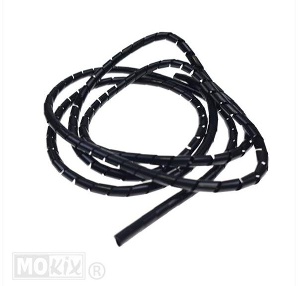 Cover Wrap Buiten Kabel 6mm 1.5meter Zwart - Supertec