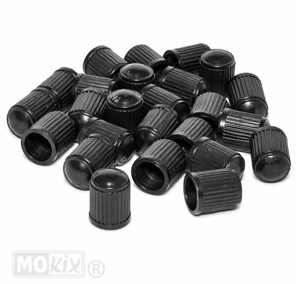 Ventieldop PVC Zwart (25)