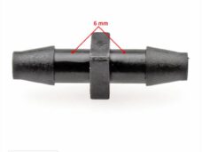Benzineslang-Connector 6mm  Zwart Supertec