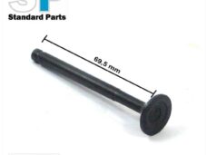Klep Uitlaat China 4T GY6  50cc Lang 69.5mm
