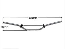 Stuur Model Cross Aluminium Copper - Supertec