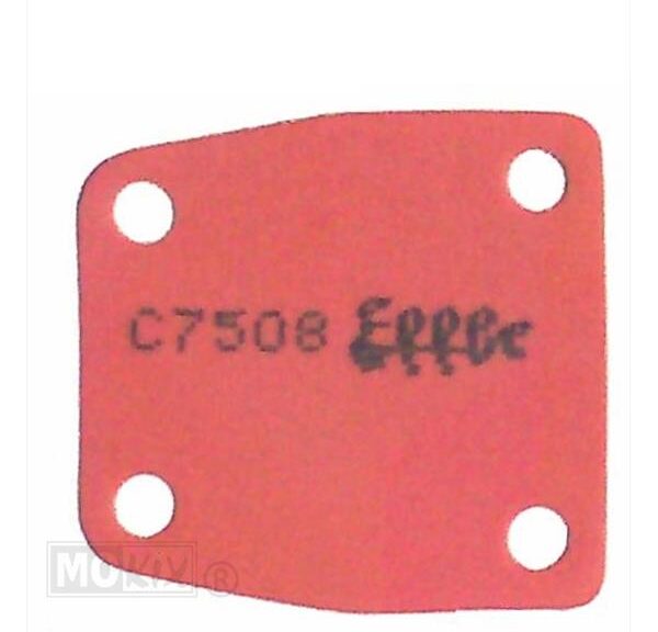 Benzinepomp-Membraan Solex Rubber Rood