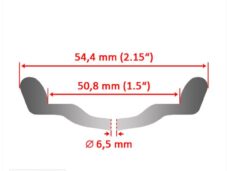 Velg UNI 1.50-17 WM (36 Spaaks) Chroom