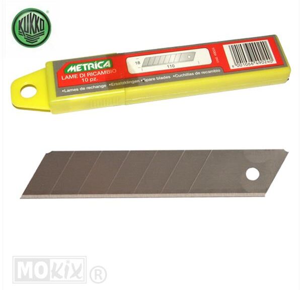 Mesjes Voor Afbreekmes (L2174) Middel 18mm (10) - Kukko