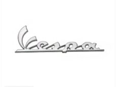 Vespa Embleem DIK Sticker 10cm Chroom - RMS