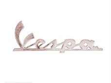 Vespa Embleem DIK Sticker 20cm Chroom - RMS