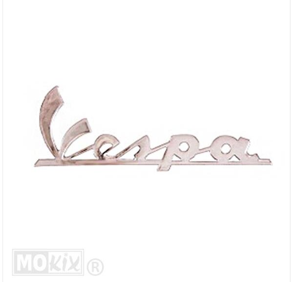 Vespa Embleem DIK Sticker 20cm Chroom - RMS