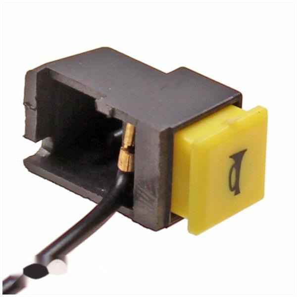 Claxon Knop Vespa Ciao/Citta Geel Elec - Afbeelding 2