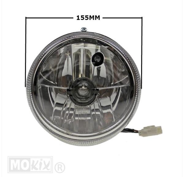 Koplamp Piaggio Vespa LX  50/125 12v 35/35w Elec