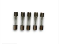 Zekeringen Glas  5ampere 25mm (5)
