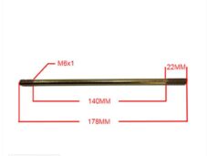 Cilinder Tapeind PEU/SYM/PIA 4T (Nt Motor) M6x178 - Bollard