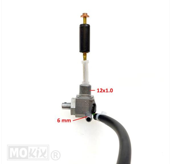 Benzinekraan Peugeot Speedake 12x1mm / 6mm OMG