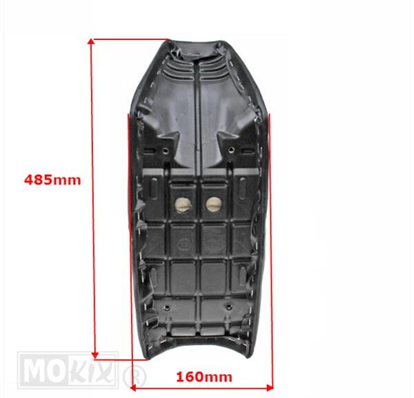 Buddy Seat China/YA PW50 Zwart